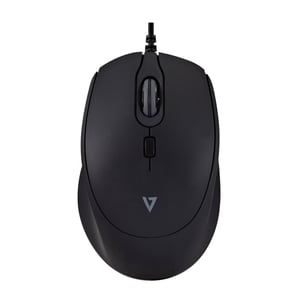 V7 MU350 Maus, universell, beidhändig, USB Typ A, optisch, 2500 DPI