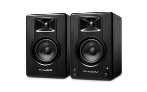 M-AUDIO BX3 Speaker, Black, Wired, 50 W