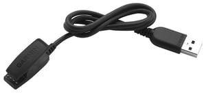 Garmin 010-11029-19 laddare för bärbara enheter, smartwatch, svart, DC, intern