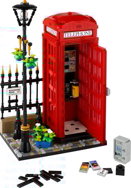 фото Блоковий конструктор LEGO Ideas Червона лондонська телефонна будка (21347)