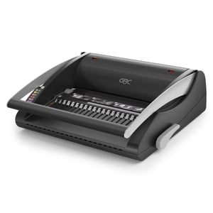 GBC CombBind C200 Comb Binder, 330 sheets. Black, Gray