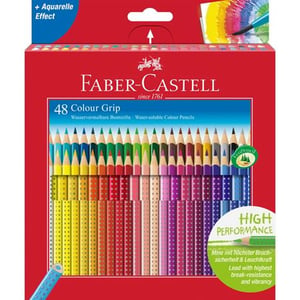 Faber-Castell 112449 Multicolor Colored Pencils, 48-piece set