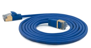 Wantec 7131 kabel sieciowy Niebieski 1 m Cat7 S/FTP (S-STP)