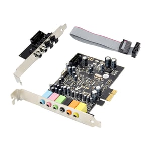 ProXtend PX-AU-21565 ljudkort, internt 7.1-kanals PCI-E
