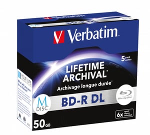 Verbatim MDISC BD-R DL 50 GB 5 st.