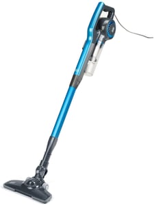 Black & Decker BXVMS600E Stabstaubsauger/Elektrobürste Vertikalstaubsauger Wechselstrom Trocken Zyklon, EPA Beutellos 0,8 l 600 W Schwarz, Blau