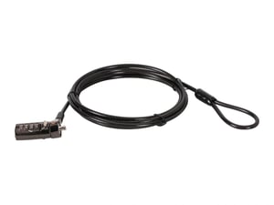 Conceptronic CUSTODIO01BN kabelhållare Svart 1,8 m
