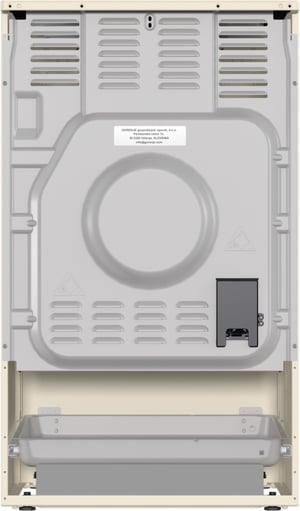 Gorenje GECS5B70CLI Kuchenka wolnostojąca Prąd elektryczny Ceramiczna Beżowy