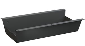 Bachmann CONI COVER 0° Starre Kabelrinne Schwarz