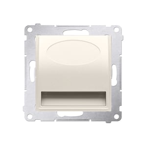 Contact-Simon DOS.01/41 Outlet Box Accessory, White, 1 pc.