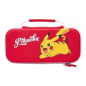 PowerA NSCS0064-01 Case for Nintendo Handheld Game Consoles—Felt, Rubber, Red