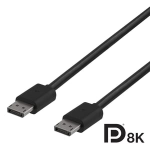 Deltaco DP8K-1020-K 2 m DisplayPort Czarny