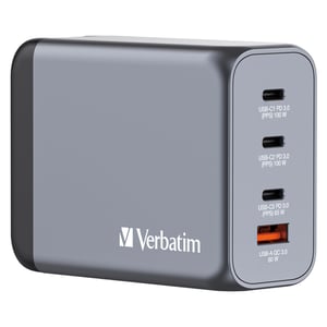 Verbatim GNC-200 Universal Schwarz, Grau Wechselstrom Schnellladung Innen