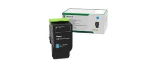Lexmark 78C20C0 Toner Cartridge, 1 pc. Genuine Cyan