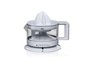 Braun TributeCollection CJ 3000 Elektrische Zitruspresse 0,35 l 20 W Transparent, Weiß
