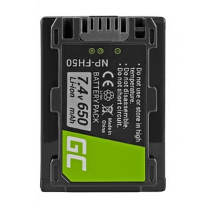 Green Cell NP-FH5 Lithium-ion (Li-Ion) 650 mAh