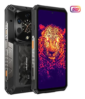 Ulefone Armor 28 Ultra Thermal Version 16,9 cm (6.67") Dual SIM Android 14 5G USB Type-C 16 GB 1 TB 10600 mAh Svart