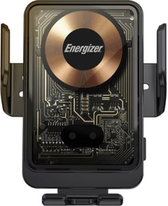 Energizer ECA008 Portable Device Charger for Smartphones, Black, USB, Wireless Charging, Automatic