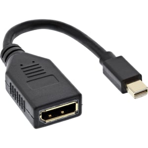 InLine 17150S kabel DisplayPort 0,15 m Mini DisplayPort Czarny