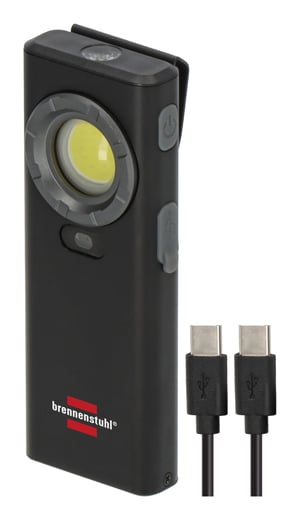 Brennenstuhl 1173730010 latarka Czarny Latarka ręczna LED