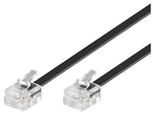 Microconnect MPK182 telefonkabel 2 m Svart
