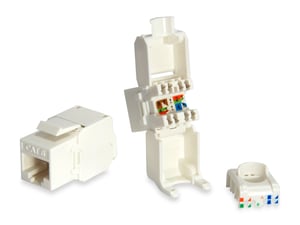 Equip 769216 adapter för RJ-45-kablar, LSA, vit
