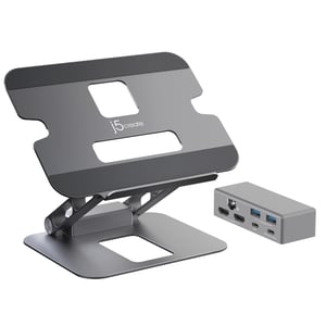 j5create JTS427 Notebook- und Tablet-Ständer Grau 40,6 cm (16")