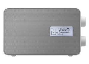 Panasonic RF-D30BTEG Tragbares Digitalgerät, weiß