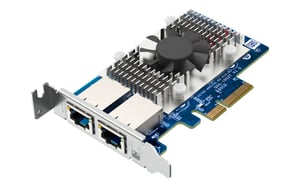 QNAP QXG-10G2T karta sieciowa Wewnętrzny Ethernet 10000 Mbit/s