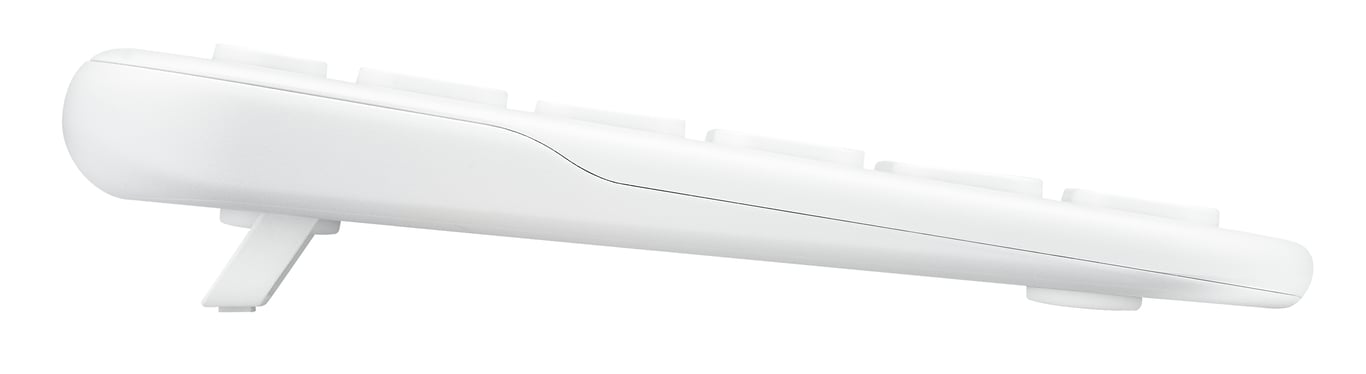 ASUS Marshmallow Keyboard KW100 klawiatura Dom Bluetooth QWERTY Amerykański międzynarodowy Beżowy