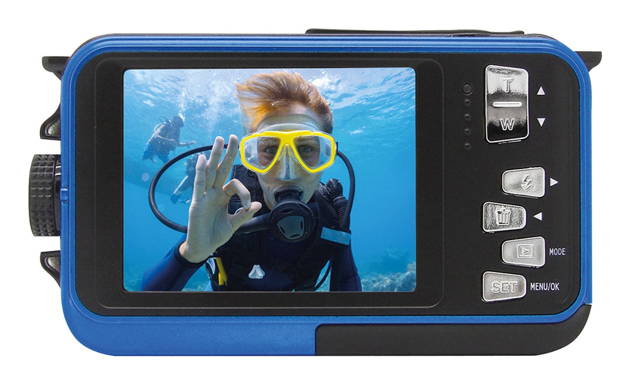 фото Компактная фотокамера Easypix W3027 Wave Blue 3