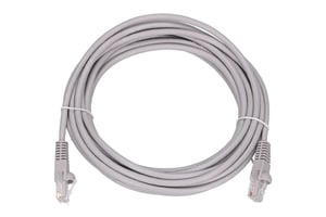 Extralink Cat.5e UTP LAN Patch Cord, 5 m, Copper Twisted-Pair Network Cable