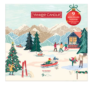 Yankee Candle 2652674E świeca Okrągły Wielobarwny 9 szt.