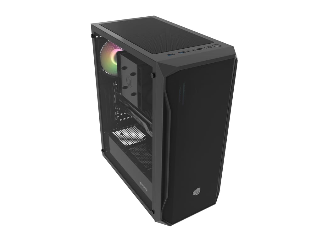 FURY Shobo SH4 RGB Midi Tower Czarny