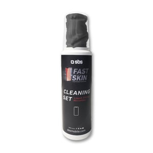 SBS TEFSTSKIN250ML Reinigungsset für Mobilgeräte/Smartphones: Reinigungsspray und Wischtuch, 250 ml