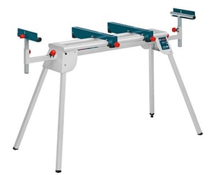 Bosch GTA 2600 Wood Sawing Stand, Turquoise, White, 4 legs