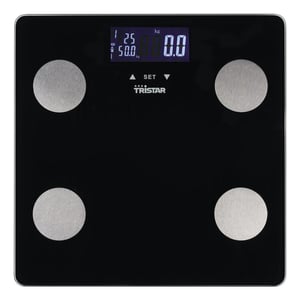 Tristar WG-2442 waga Kwadrat Czarny Elektroniczna waga osobista