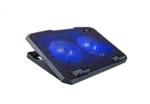 C-TECH CLP-140 Laptop Cooling Pad, 39.6 cm (15.6"), 1000 RPM, Black