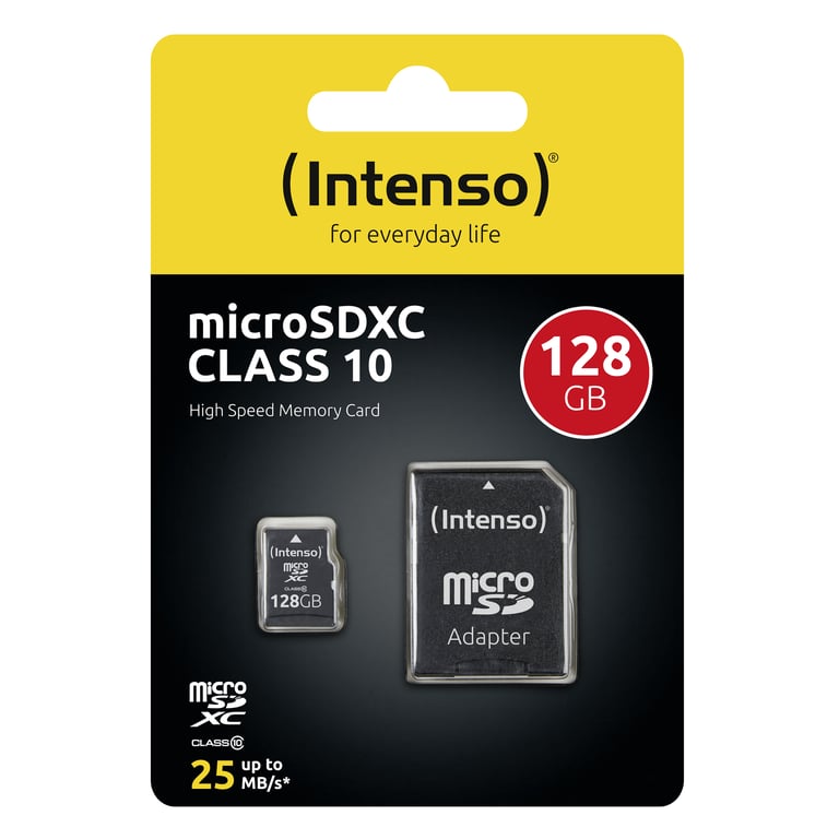 Intenso 3413491 pamięć flash 128 GB MicroSDXC Klasa 10
