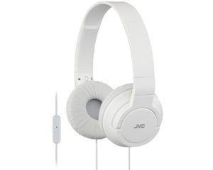 JVC HA-SR185-W-E Hörlurar med sladd, huvudbåge, samtal/musik, vit