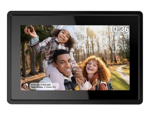 Denver PFF-725B Digital Photo Frame, Black, 17.8 cm (7") Touchscreen, Wi-Fi