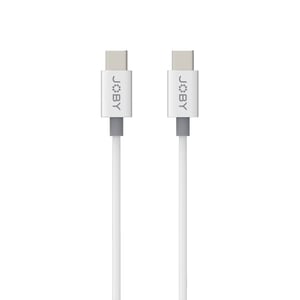 Joby JB01820-BWW USB-Kabel, 2 m, USB-C, 0,48 Gbit/s, 60 W, Weiß
