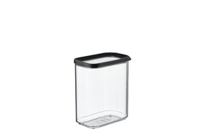 Mepal 106912040400 pojemnik do przechowywania żywności Prostokątny 1,5 l Czarny, Przezroczysty 1 szt.