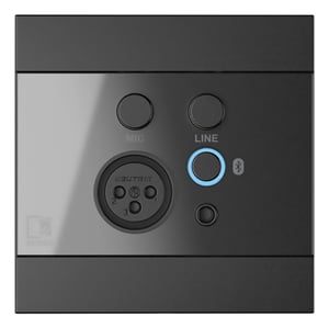 AUDAC WP225/B ljudkonverterare Svart