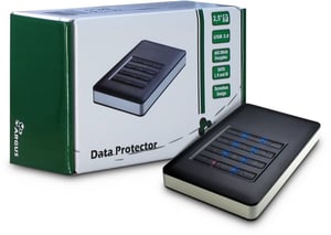 Inter-Tech GD-25LK01 Obudowa HDD Aluminium, Czarny 2.5"