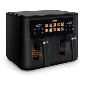 Tristar FR-9075 Double 9 L Standalone 2500 W Hot Air Fryer, Black