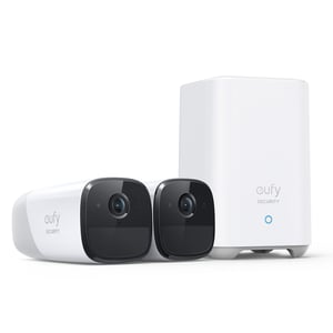 Eufy eufyCam 2 Pro Tubular IP Security Camera for Indoor and Outdoor Use 2048 x 1080 px Wall-Mounted