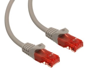 Maclean MCTV-302 S Network Cable, Gray, 2 m, Cat6 U/UTP (UTP)
