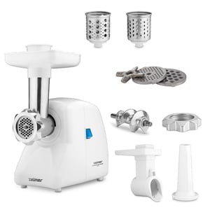 Zelmer ZMM2854B 1500 W Meat Grinder, White