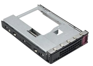 Supermicro MCP-220-00158-0B Laufwerksschacht 2,5/3,5" Speicherlaufwerk-Einschub Schwarz, Burgunderrot, Metallic